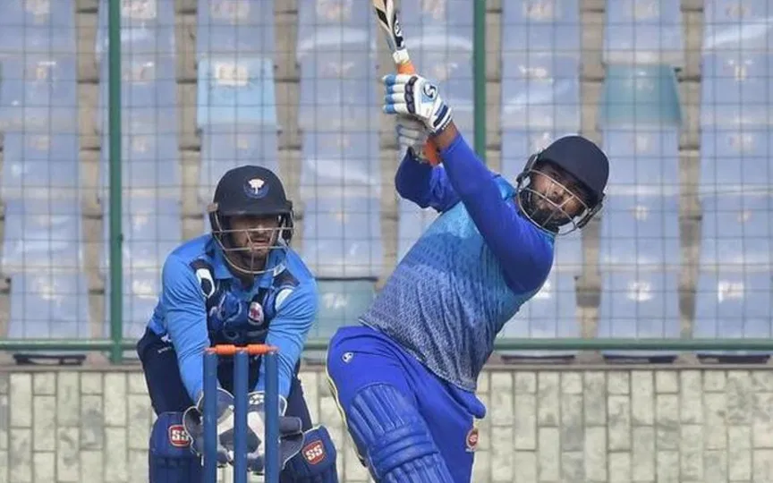 Pant's unbeaten 116 news